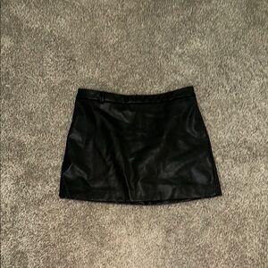Zara Black Mini Pencil Skirt for Night Out